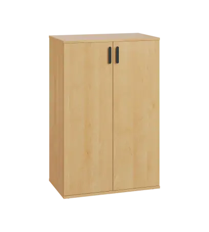 LN 3 - 7D kancelářská skříň, 2-dveřová, 1107x720x400, javor horský